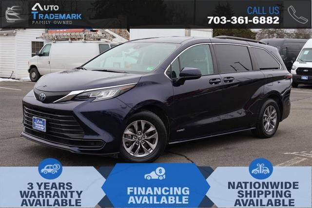 used 2021 Toyota Sienna car, priced at $32,995