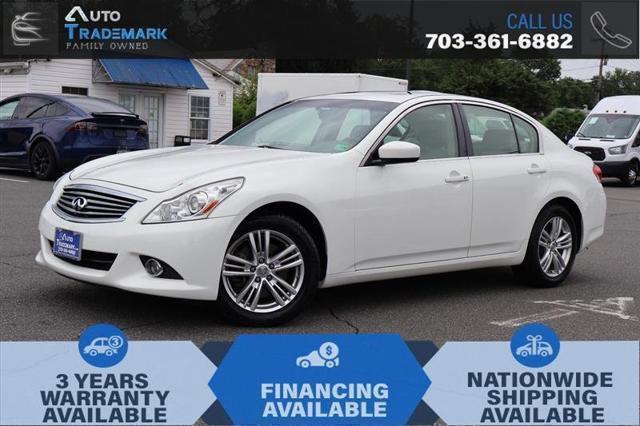 used 2013 INFINITI G37x car, priced at $11,995