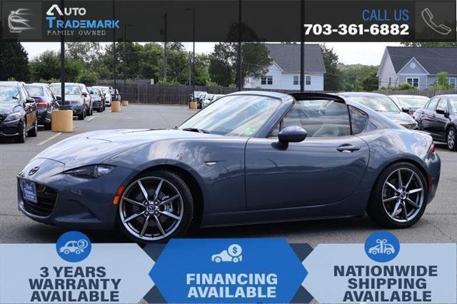 used 2021 Mazda MX-5 Miata RF car, priced at $24,995
