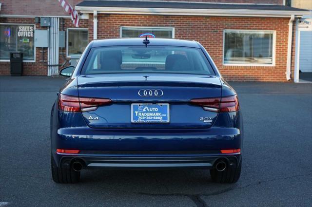 used 2018 Audi A4 car, priced at $14,995