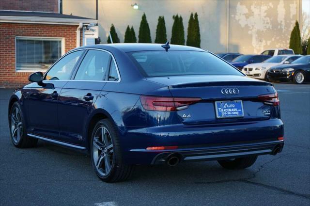 used 2018 Audi A4 car, priced at $14,995