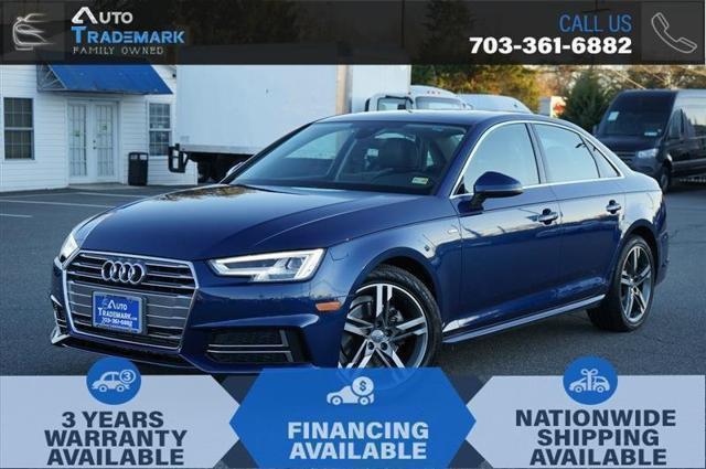 used 2018 Audi A4 car, priced at $15,995