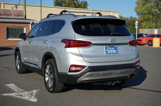 used 2019 Hyundai Santa Fe car, priced at $17,995