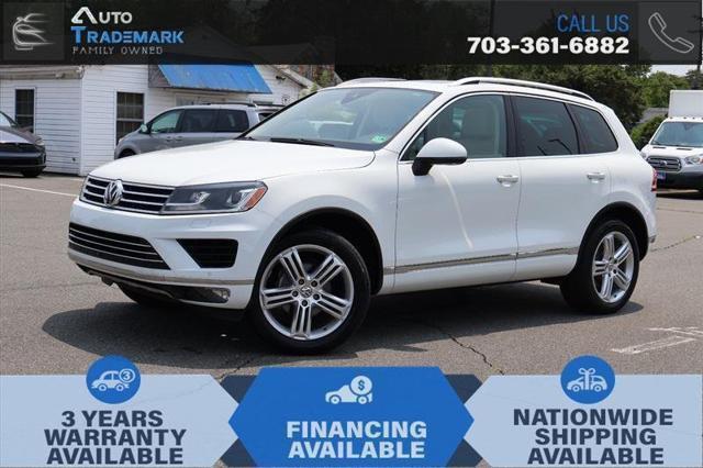 used 2016 Volkswagen Touareg car, priced at $18,995