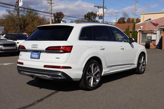 used 2021 Audi Q7 car, priced at $34,995