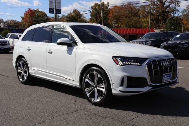 used 2021 Audi Q7 car, priced at $34,995