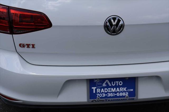 used 2016 Volkswagen Golf GTI car, priced at $14,995
