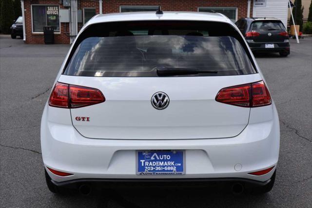 used 2016 Volkswagen Golf GTI car, priced at $14,995