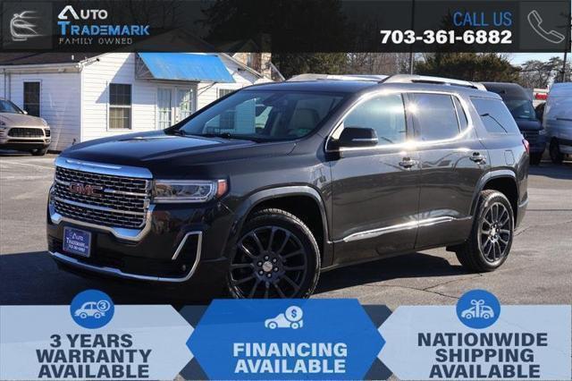 used 2020 GMC Acadia car, priced at $21,995