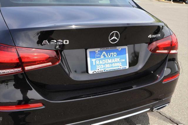 used 2020 Mercedes-Benz A-Class car, priced at $23,995