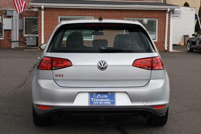 used 2015 Volkswagen Golf GTI car, priced at $13,995