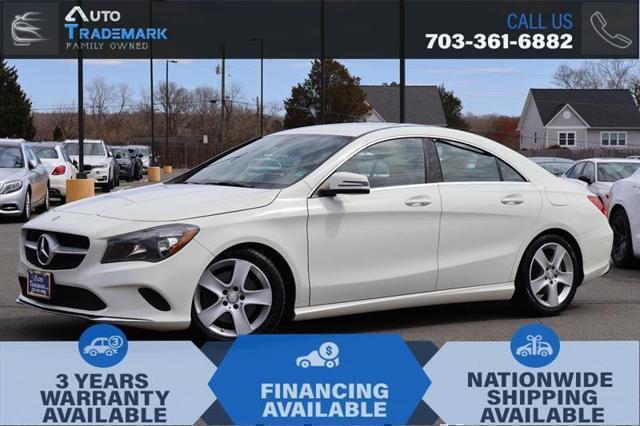used 2017 Mercedes-Benz CLA 250 car, priced at $12,995