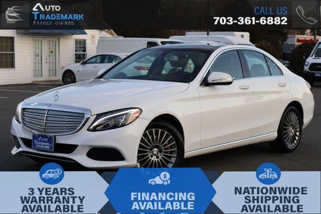used 2015 Mercedes-Benz C-Class car, priced at $11,995