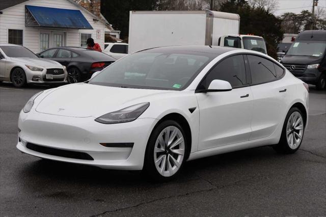 used 2021 Tesla Model 3 car, priced at $22,995