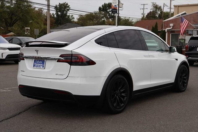 used 2018 Tesla Model X car, priced at $27,995