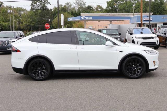 used 2018 Tesla Model X car, priced at $27,995