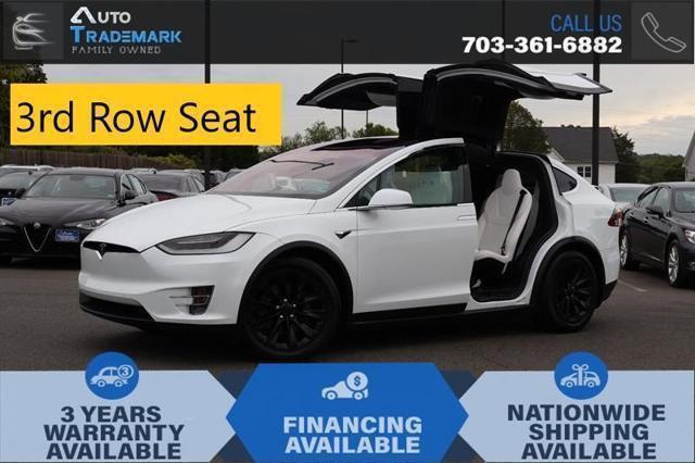 used 2018 Tesla Model X car, priced at $27,995