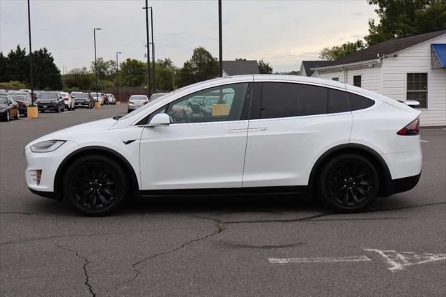 used 2018 Tesla Model X car, priced at $27,995