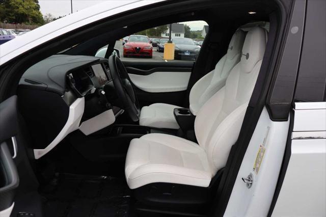 used 2018 Tesla Model X car, priced at $27,995