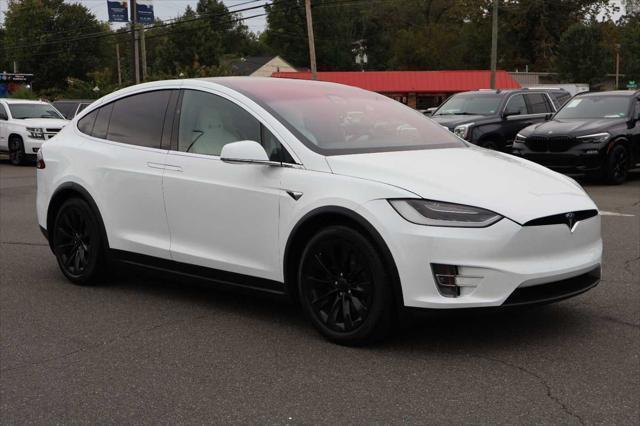 used 2018 Tesla Model X car, priced at $27,995