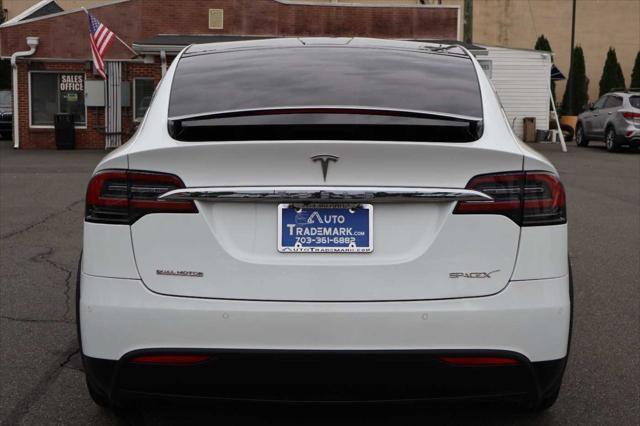 used 2018 Tesla Model X car, priced at $27,995