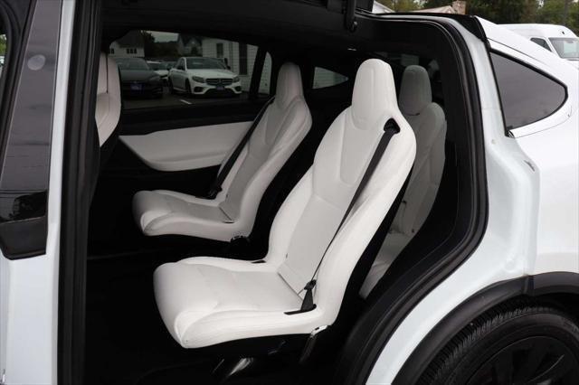 used 2018 Tesla Model X car, priced at $27,995
