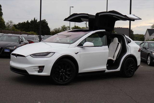 used 2018 Tesla Model X car, priced at $27,995