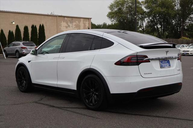 used 2018 Tesla Model X car, priced at $27,995