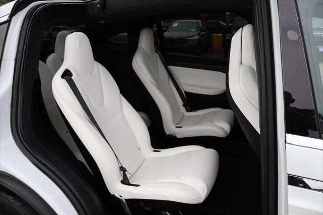 used 2018 Tesla Model X car, priced at $27,995