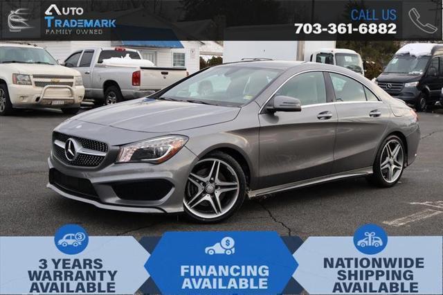 used 2015 Mercedes-Benz CLA-Class car, priced at $13,995