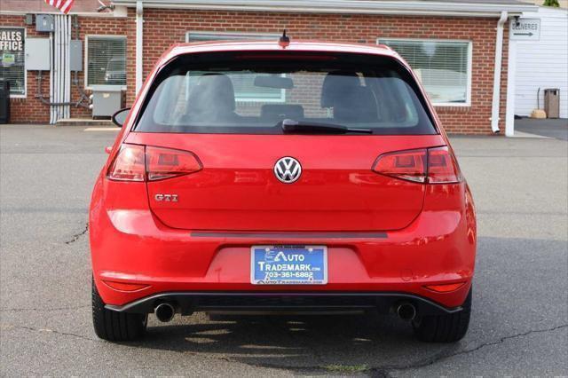 used 2015 Volkswagen Golf GTI car, priced at $13,995