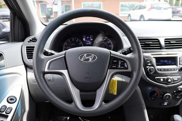 used 2016 Hyundai Accent car, priced at $8,995