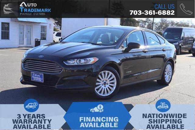 used 2015 Ford Fusion Hybrid car, priced at $12,995