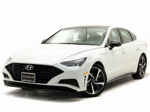 used 2021 Hyundai Sonata car, priced at $21,495