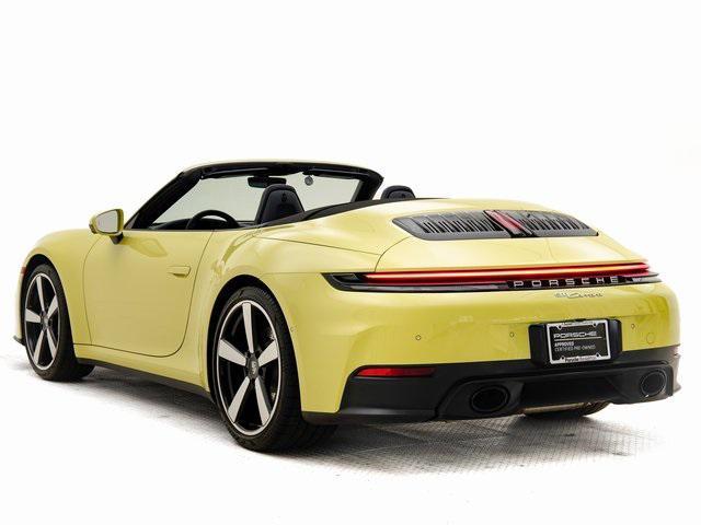 used 2025 Porsche 911 car, priced at $165,900