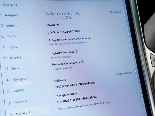 used 2016 Tesla Model X car, priced at $29,500