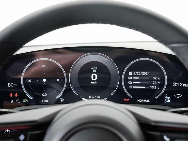 new 2025 Porsche Taycan car, priced at $152,545