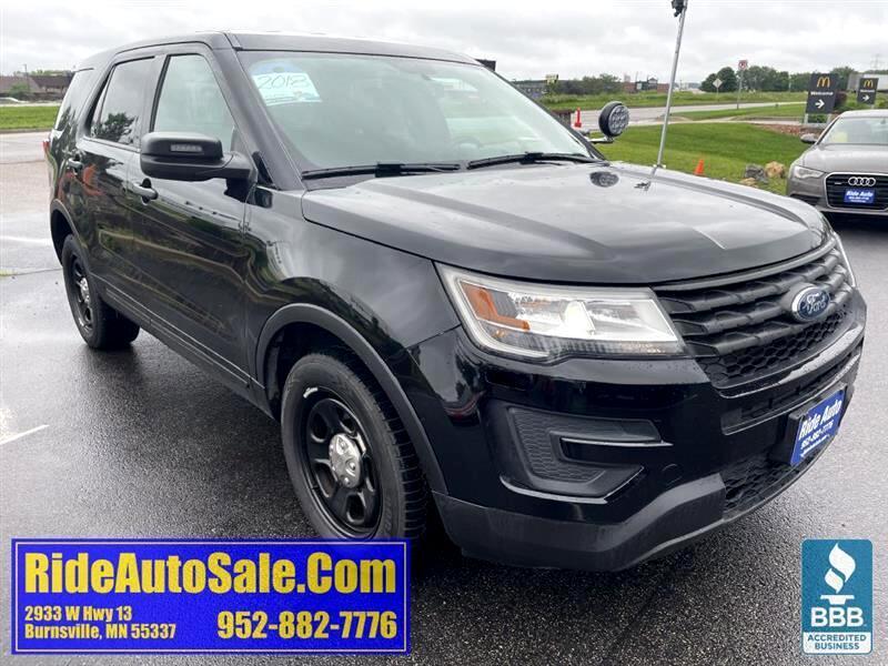 used 2018 Ford Utility Police Interceptor car, priced at $8,995