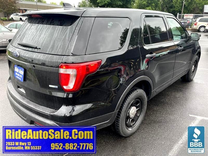 used 2018 Ford Utility Police Interceptor car, priced at $8,995