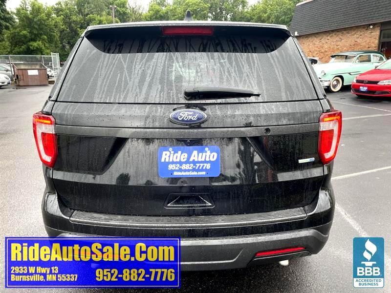 used 2018 Ford Utility Police Interceptor car, priced at $8,995