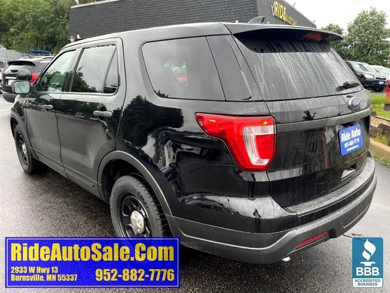 used 2018 Ford Utility Police Interceptor car, priced at $8,995