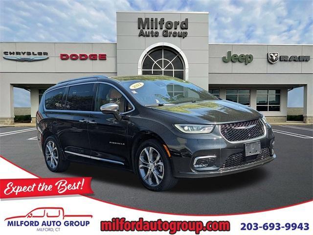 used 2021 Chrysler Pacifica car, priced at $34,699