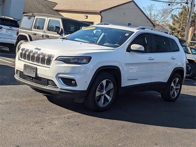 used 2021 Jeep Cherokee car, priced at $23,685