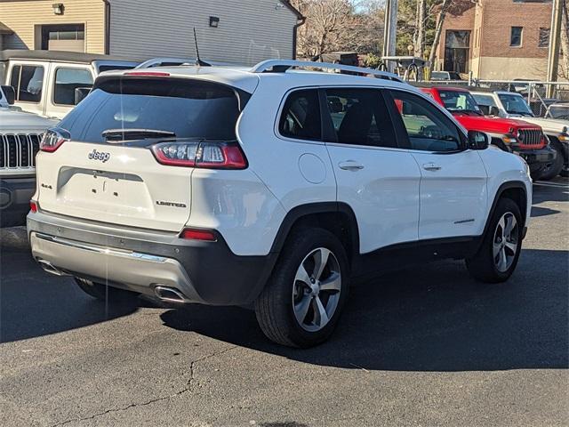 used 2021 Jeep Cherokee car, priced at $23,685