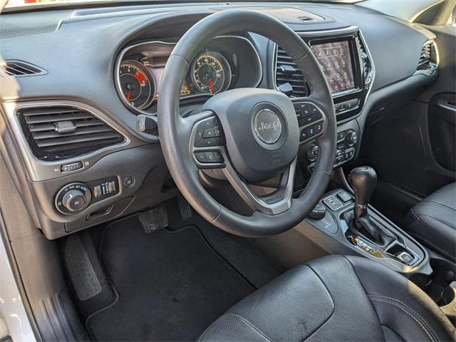 used 2021 Jeep Cherokee car, priced at $23,685