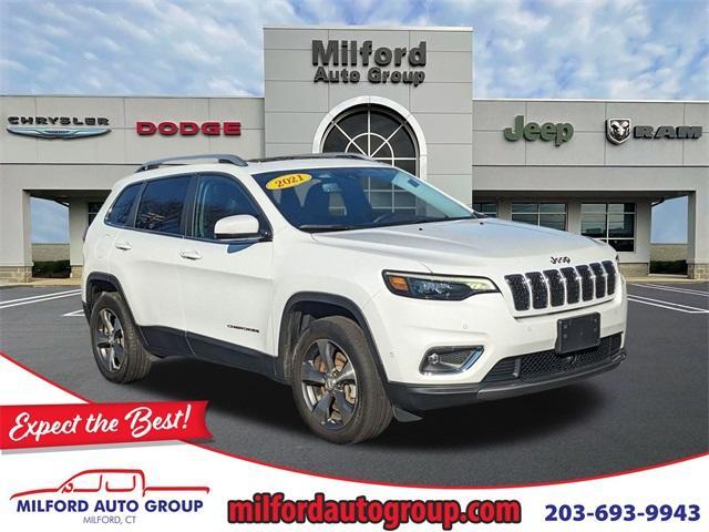 used 2021 Jeep Cherokee car, priced at $23,776