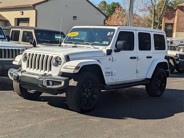 used 2021 Jeep Wrangler Unlimited 4xe car, priced at $31,799