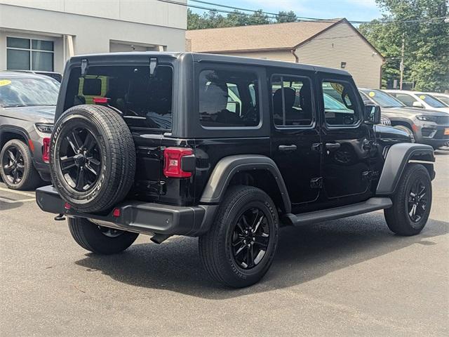 used 2022 Jeep Wrangler Unlimited car, priced at $34,999