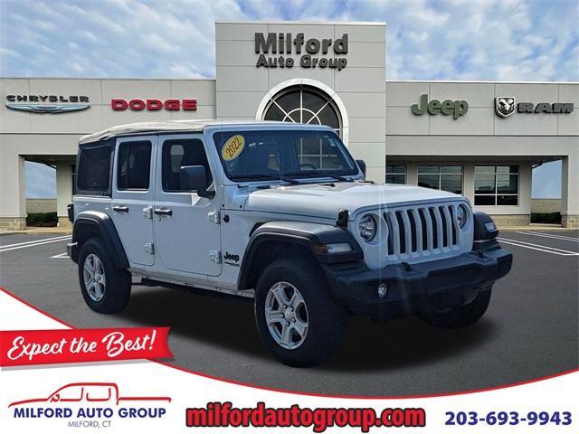 used 2022 Jeep Wrangler Unlimited car, priced at $33,999