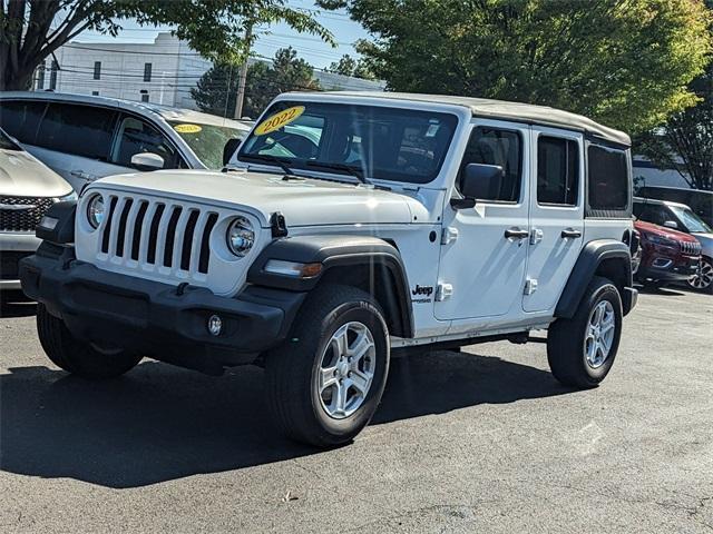 used 2022 Jeep Wrangler Unlimited car, priced at $33,999